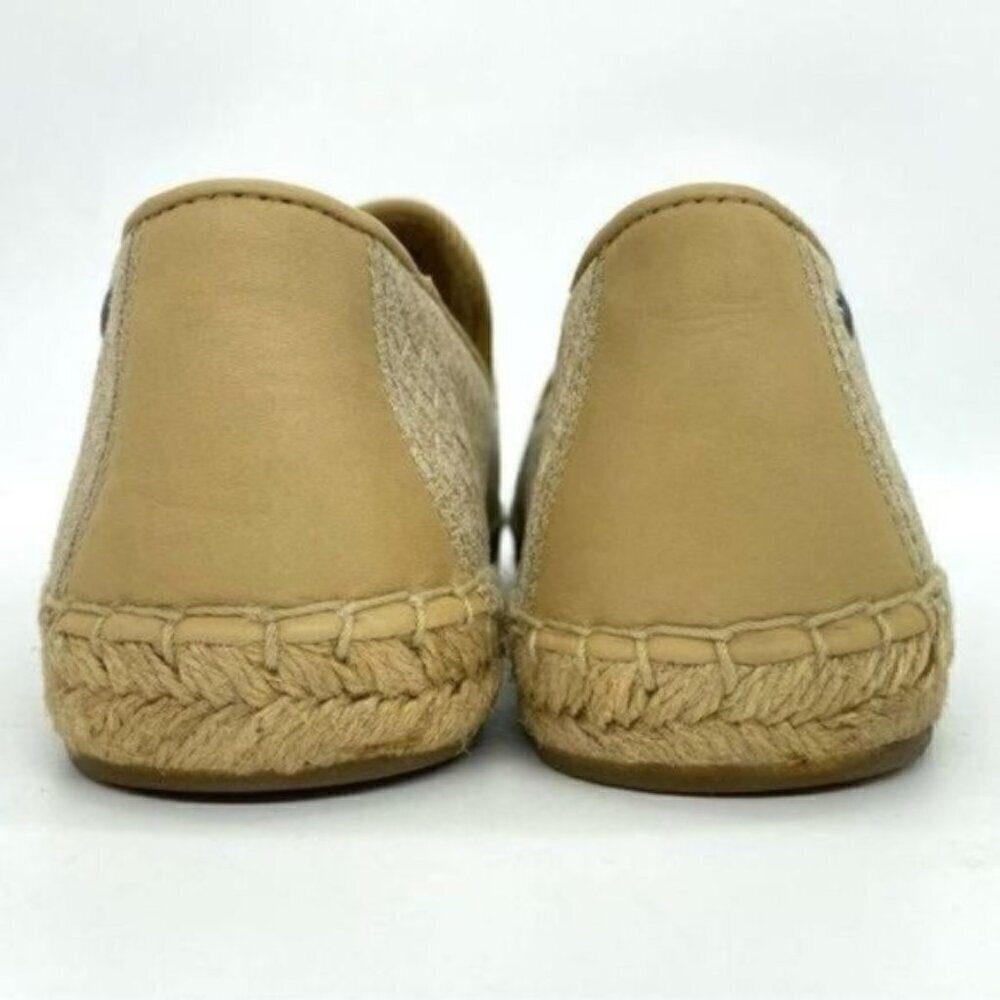 Ugg Womens Sandrinne Metallic Leather Espadrille Slip On Shoes - Picture 4 of 14